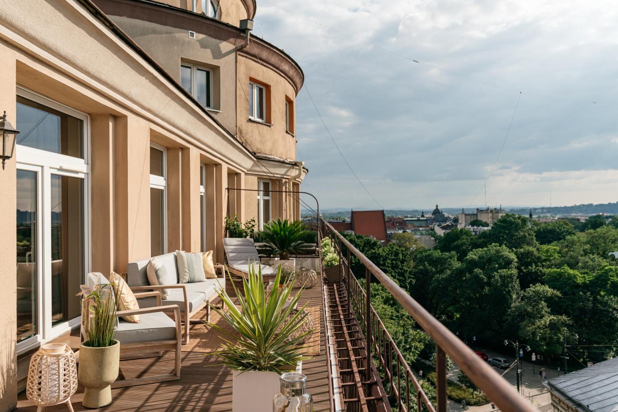 Penthouse Panorama - Loftaffair Daire Krakow Dış mekan fotoğraf