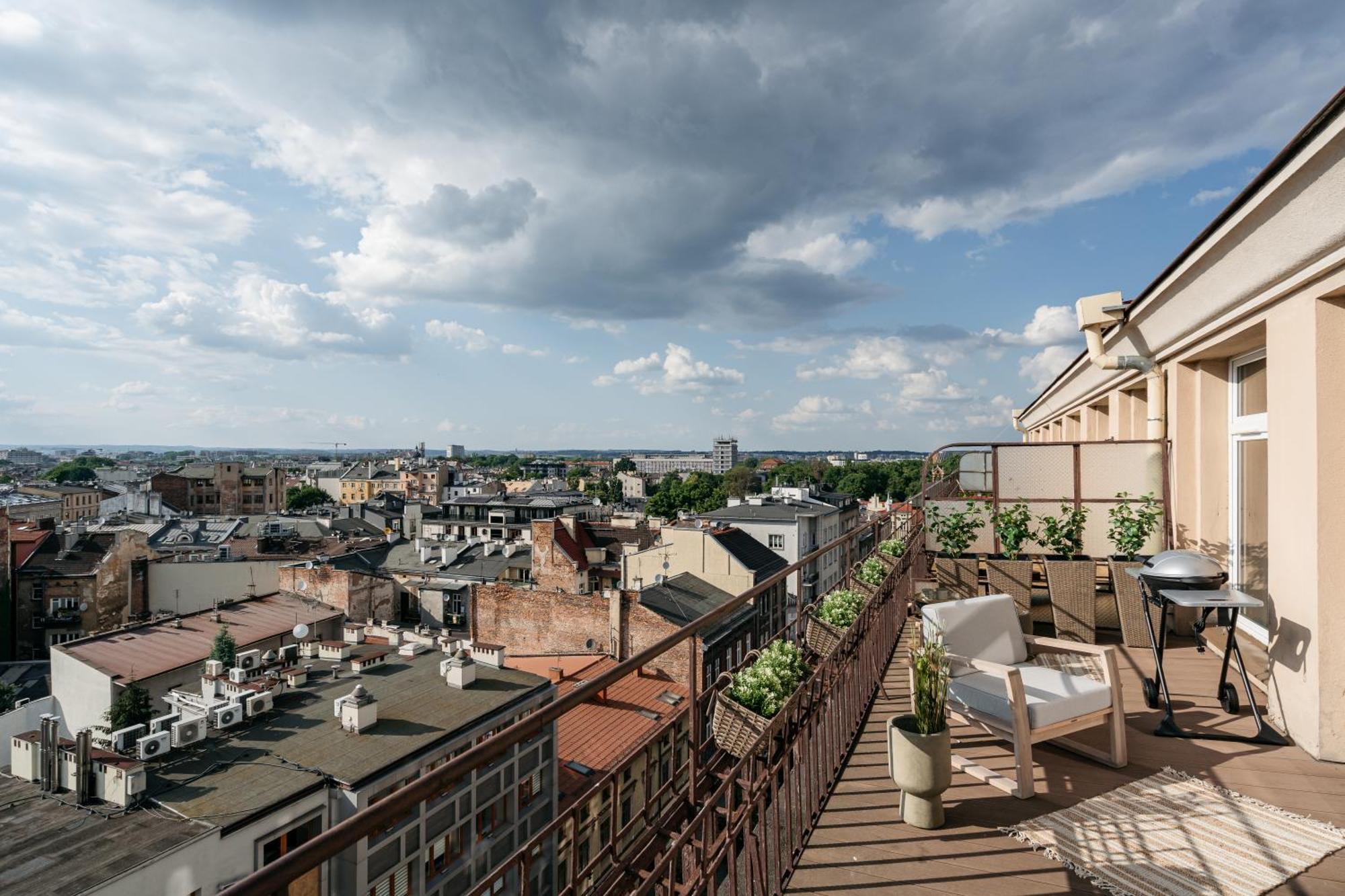 Penthouse Panorama - Loftaffair Daire Krakow Dış mekan fotoğraf