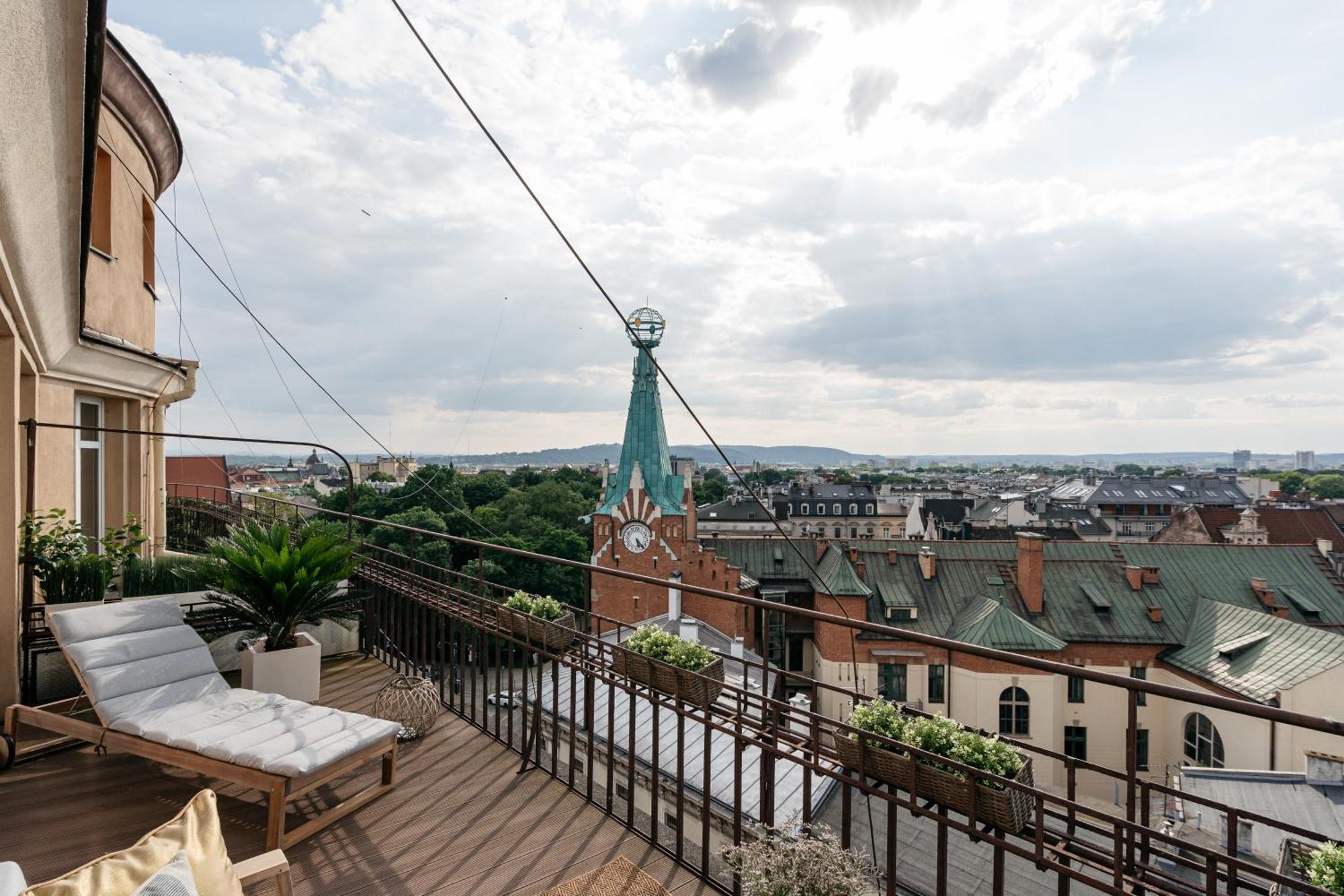 Penthouse Panorama - Loftaffair Daire Krakow Dış mekan fotoğraf